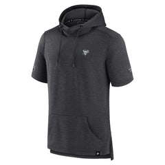 NHL Pittsburgh Penguins Fanatics Authentic Pro Short Sleeve Pullover Hoodie - Heather Charcoal