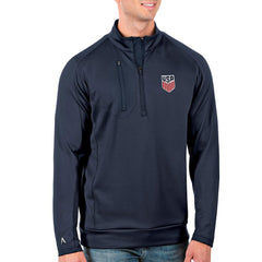 USMNT Antigua Generation Quarter-Zip Top Navy shop
