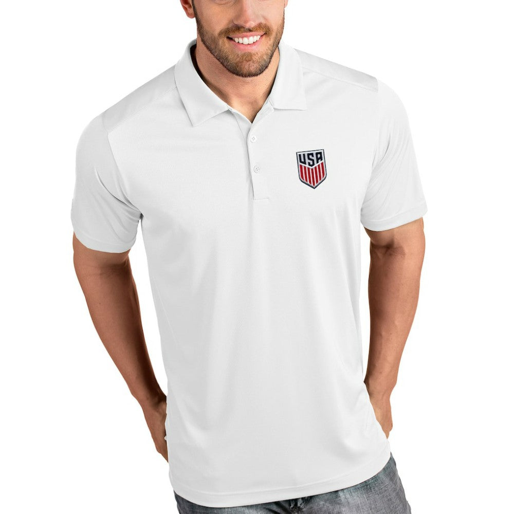 USMNT Antigua Tribute Polo White