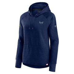 NHL Washington Capitals Fanatics Women's Authentic Pro Pullover Hoodie - Heather Navy