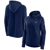 NHL Montreal Canadiens Fanatics Women's Authentic Pro Pullover Hoodie - Heather Navy