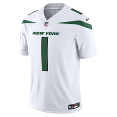 NFL Ahmad Sauce Gardner New York Jets Vapor F.U.S.E. Limited Jersey - White