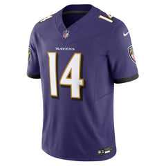 NFL Kyle Hamilton Baltimore Ravens Vapor F.U.S.E. Limited Jersey - Purple