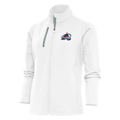 NHL Colorado Avalanche Antigua Women's Team Logo Generation Full-Zip Jacket - White