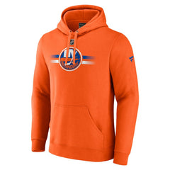 NHL New York Islanders Fanatics Authentic Pro Secondary Pullover Hoodie - Orange