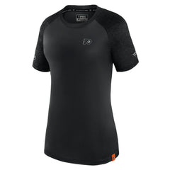 NHL Philadelphia Flyers Fanatics Women's Authentic Pro Tech T-Shirt - Black