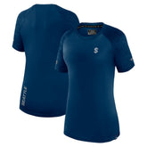 NHL Seattle Kraken Fanatics Women's Authentic Pro Tech T-Shirt - Deep Sea Blue