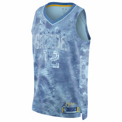 NBA Ja Morant Memphis Grizzlies Jordan Brand Select Series Swingman Jersey - Light Blue for sale
