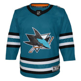 NHL San Jose Sharks Youth Premier Jersey - Teal