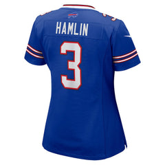 NFL Damar Hamlin Buffalo Bills Women's Game Jersey - Royal