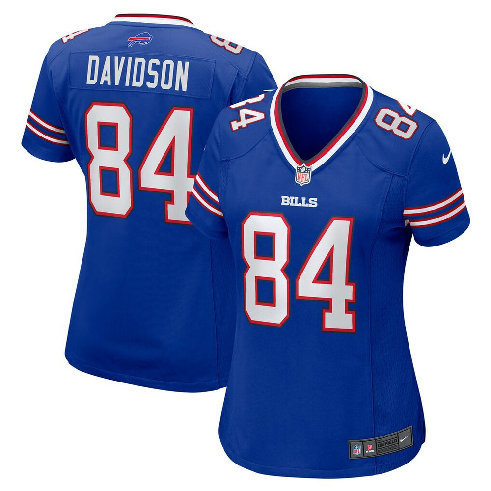 NFL Zach Davidson Buffalo Bills Women's Game Player Jersey - Royal