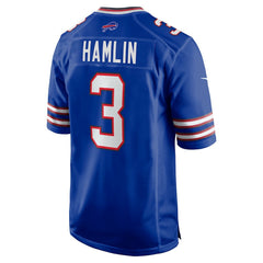 NFL Damar Hamlin Buffalo Bills Game Jersey - Royal