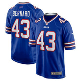 NFL Terrel Bernard Buffalo Bills Game Player Jersey - Royal