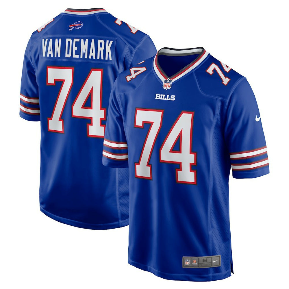 NFL Ryan Van Demark Buffalo Bills Game Player Jersey - Royal