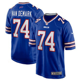 NFL Ryan Van Demark Buffalo Bills Game Player Jersey - Royal