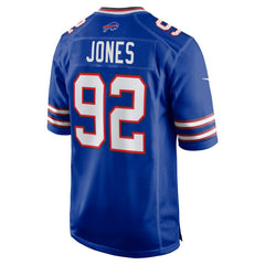 DaQuan Jones Buffalo Bills Game Player Jersey Royal