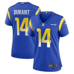 NFL Cobie Durant Los Angeles Rams Women's Game Player Jersey - Royal