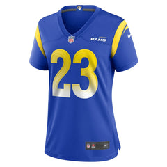 NFL Kyren Williams Los Angeles Rams Women's Game Player Jersey - Royal