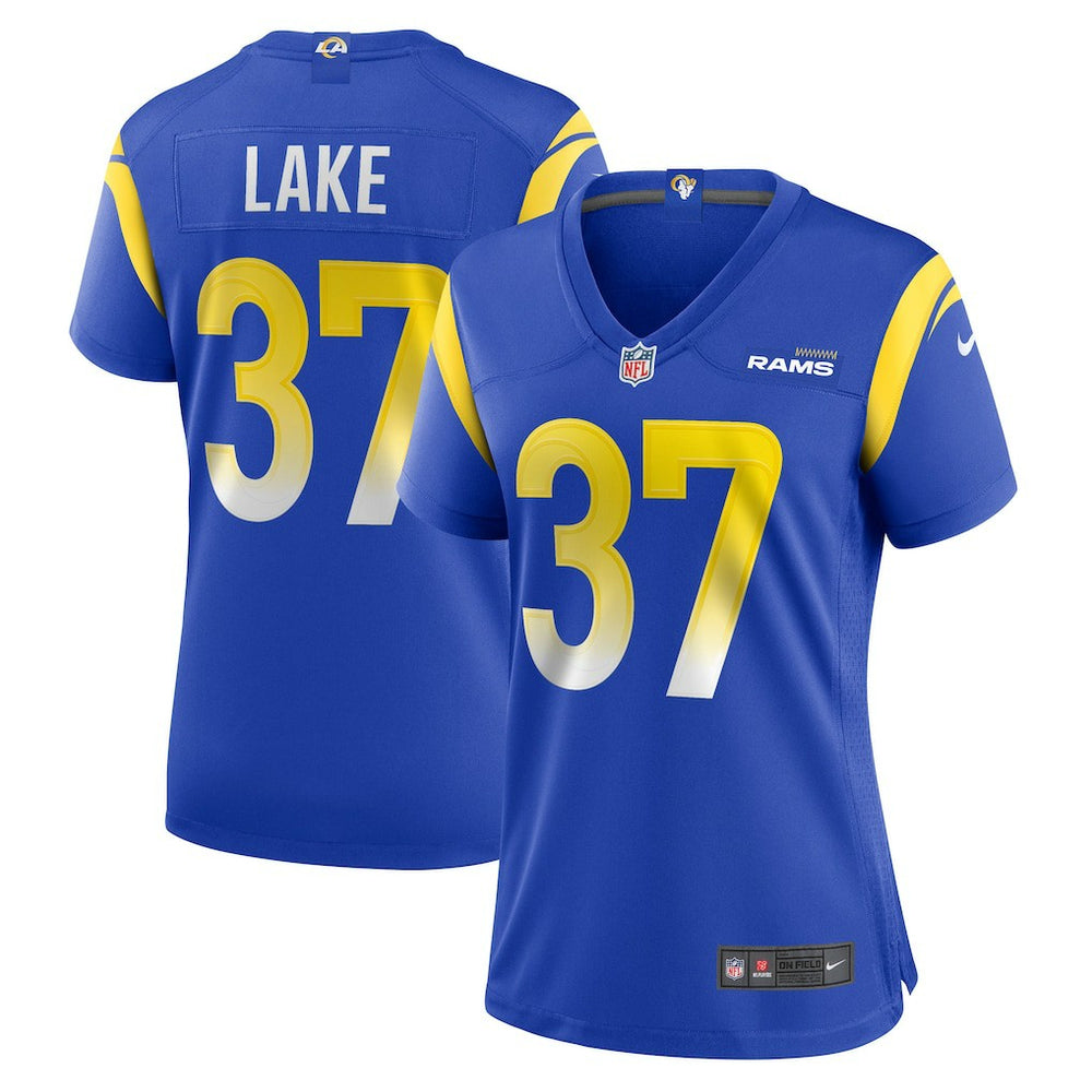 NFL Quentin Lake Los Angeles Rams Women's Game Player Jersey - Royal