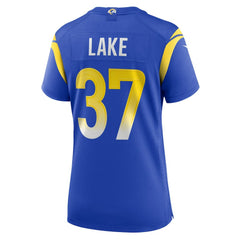 NFL Quentin Lake Los Angeles Rams Women's Game Player Jersey - Royal