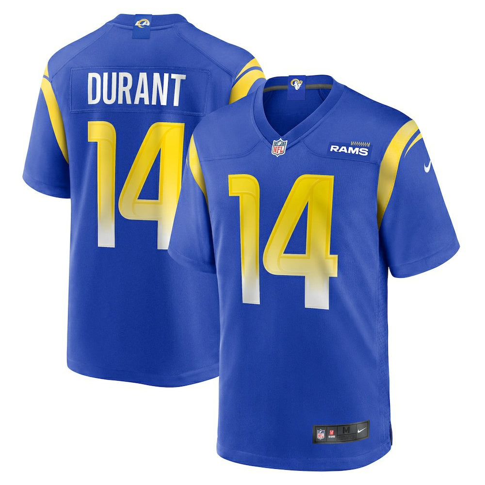 NFL Cobie Durant Los Angeles Rams Game Player Jersey - Royal