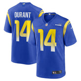NFL Cobie Durant Los Angeles Rams Game Player Jersey - Royal