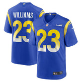 NFL Kyren Williams Los Angeles Rams Game Player Jersey - Royal