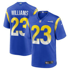 NFL Kyren Williams Los Angeles Rams Game Player Jersey - Royal