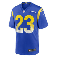 NFL Kyren Williams Los Angeles Rams Game Player Jersey - Royal