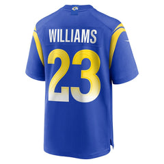NFL Kyren Williams Los Angeles Rams Game Player Jersey - Royal