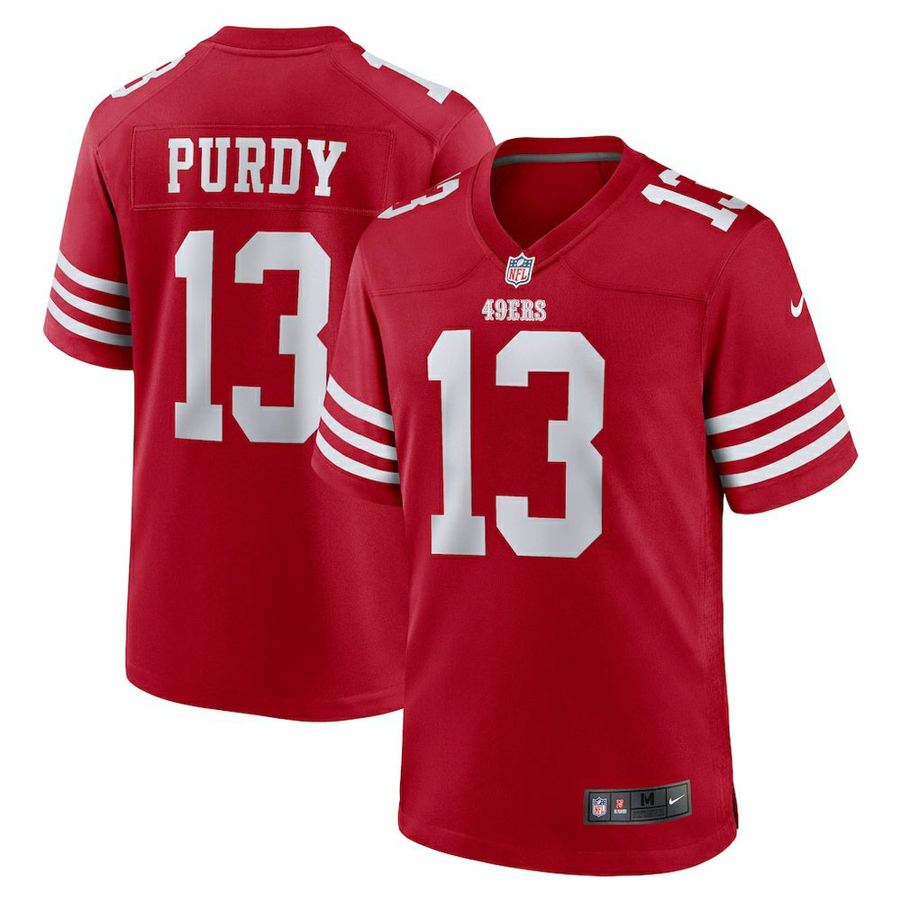 NFL Brock Purdy San Francisco 49ers Game Player Jersey - Scarlet