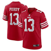 NFL Brock Purdy San Francisco 49ers Game Player Jersey - Scarlet