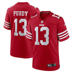 NFL Brock Purdy San Francisco 49ers Game Player Jersey - Scarlet