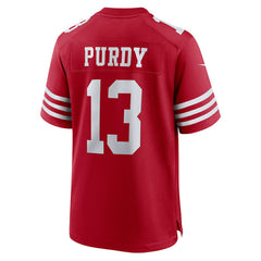 NFL Brock Purdy San Francisco 49ers Game Player Jersey - Scarlet