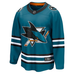 NHL San Jose Sharks Fanatics Home Breakaway Jersey - Teal