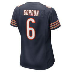 NFL Kyler Gordon Chicago Bears Women's Game Player Jersey - Navy