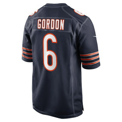 Kyler Gordon Chicago Bears Game Player Jersey Navy