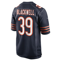 Josh Blackwell Chicago Bears Game Player Jersey Navy