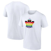NHL Toronto Maple Leafs Team Pride Logo T-Shirt - White
