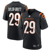 NFL Cam Taylor-Britt Cincinnati Bengals Game Player Jersey - Black