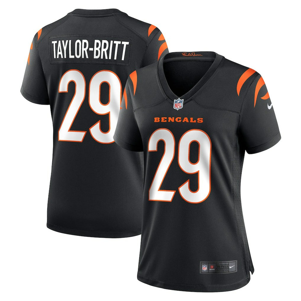 NFL Cam Taylor-Britt Cincinnati Bengals Women's Game Player Jersey - Black