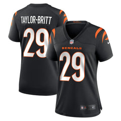 NFL Cam Taylor-Britt Cincinnati Bengals Women's Game Player Jersey - Black