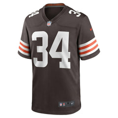 NFL Jerome Ford Cleveland Browns Game Player Jersey - Brown