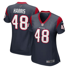 NFL Christian Harris Houston Texans Women's Game Player Jersey - Navy
