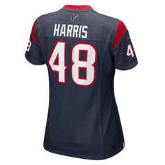 NFL Christian Harris Houston Texans Women's Game Player Jersey - Navy