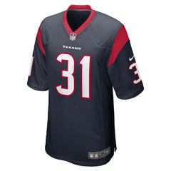 NFL Dameon Pierce Houston Texans Game Player Jersey - Navy