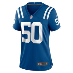 NFL Segun Olubi Indianapolis Colts Women's Game Player Jersey - Royal