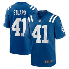 NFL Grant Stuard Indianapolis Colts Game Player Jersey - Royal