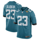 NFL Foyesade Oluokun Jacksonville Jaguars Game Player Jersey - Teal