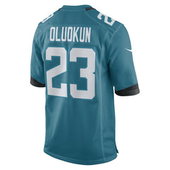 NFL Foyesade Oluokun Jacksonville Jaguars Game Player Jersey - Teal
